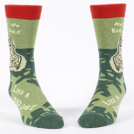 Dad Joke Men's Socks- front view