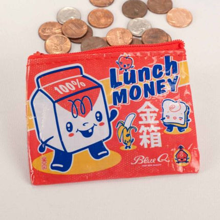 Lunch Money Coin Purse- with coins
