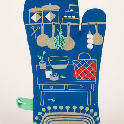 Followed The Recipe Once Oven Mitt- back view
