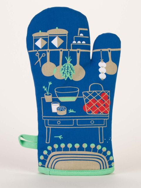 Followed The Recipe Once Oven Mitt- back view
