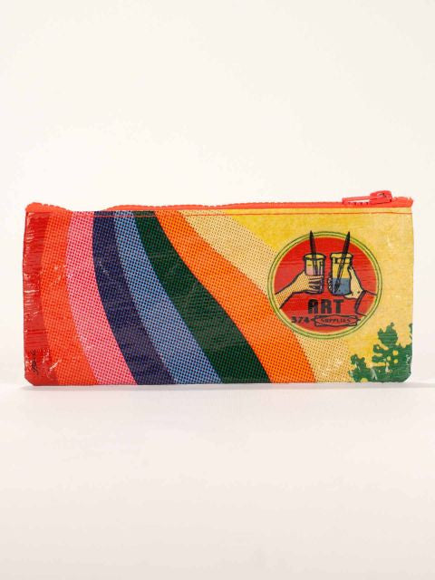 Art Supplies Pencil Case- back view
