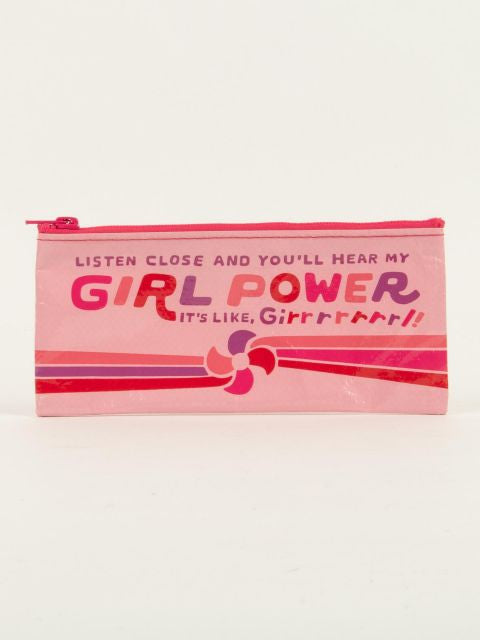 Girl Power Pencil Case- front view