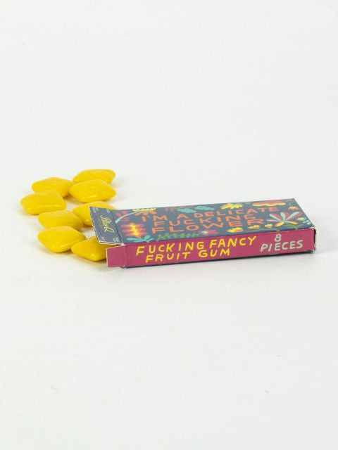 Delicate Fucking Flower Gum- open package