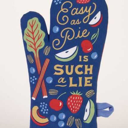 Easy As Pie Oven Mitt- front view