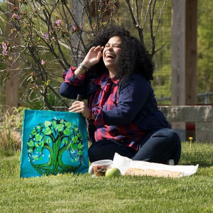 Tree of Life Shopper- with model