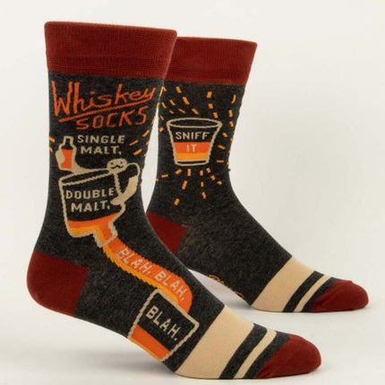 Whiskey Socks Men's Socks- side view