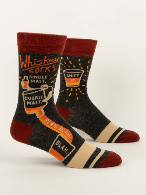 Whiskey Socks Men's Socks- side view