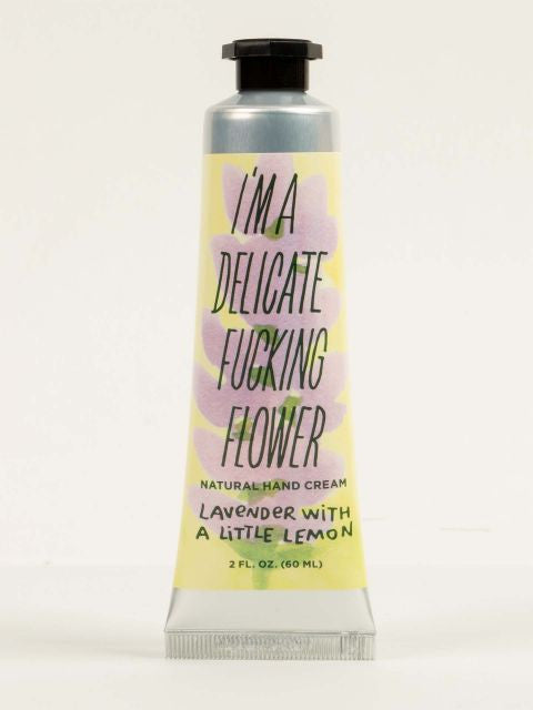 DFF Hand Cream- Lavender with Lemon- front view