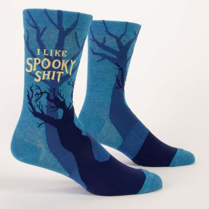 I Like Spooky Shit Men's Socks- side view