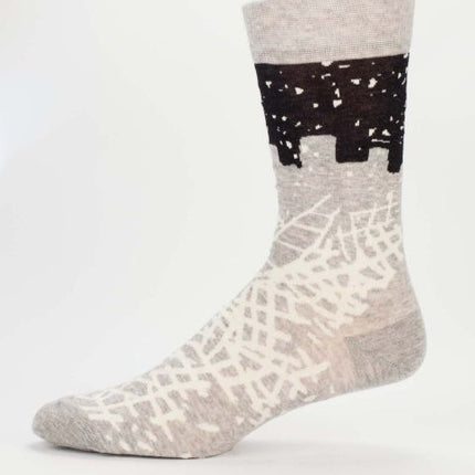 Worst Gift Ever Men's Socks- single sock left side view