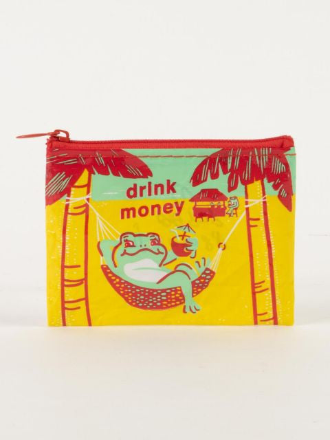 Drink Money Coin Purse- front view