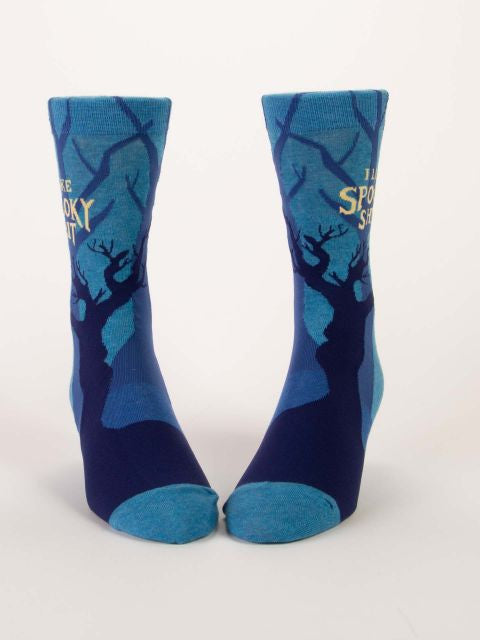 I Like Spooky Shit Men's Socks- front view