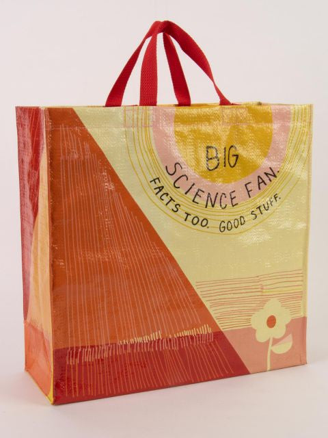 Big Science Fan Shopper Bag- front view