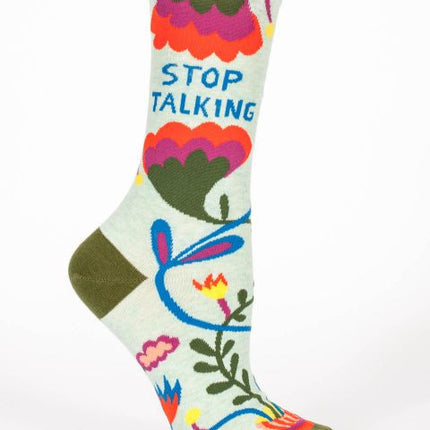 Stop Talking Crew Socks