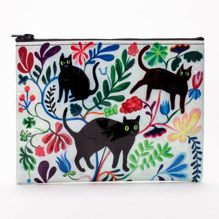 Here Kitty Zipper Pouch- front view