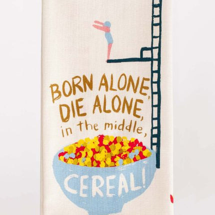 Cereal Dish Towel- folded