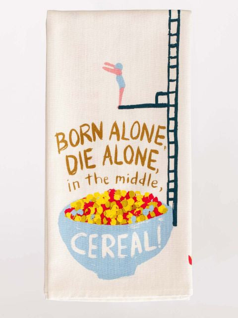Cereal Dish Towel- folded