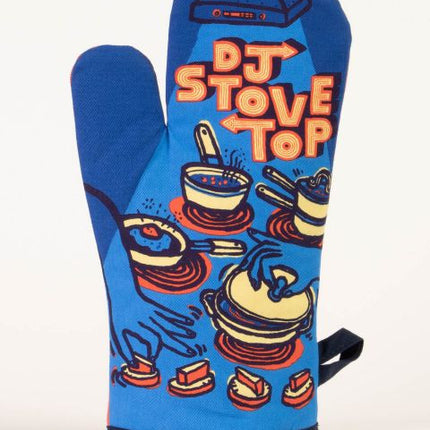 DJ Stovetop Oven Mitt- front view
