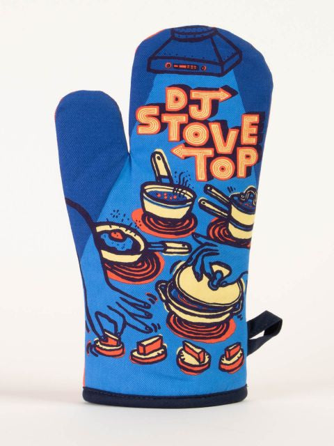 DJ Stovetop Oven Mitt- front view