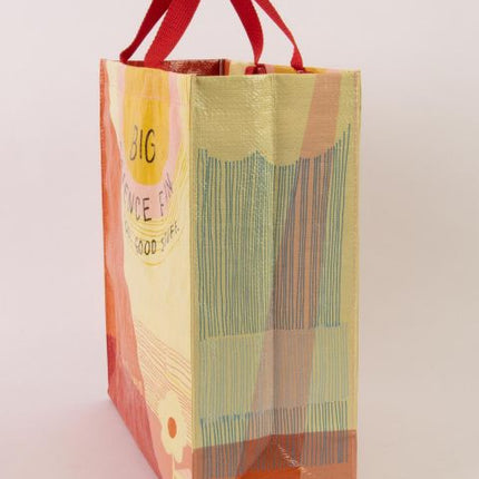 Big Science Fan Shopper Bag- side view 2