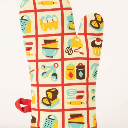Baked Greats Oven Mitt- back view