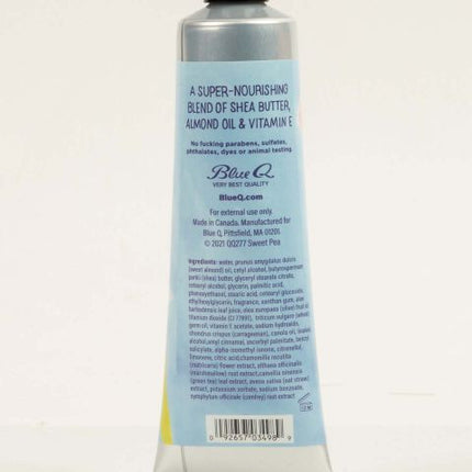 DFF Hand Cream- Sweet Pea with Tea Leaves & Freesia- back view