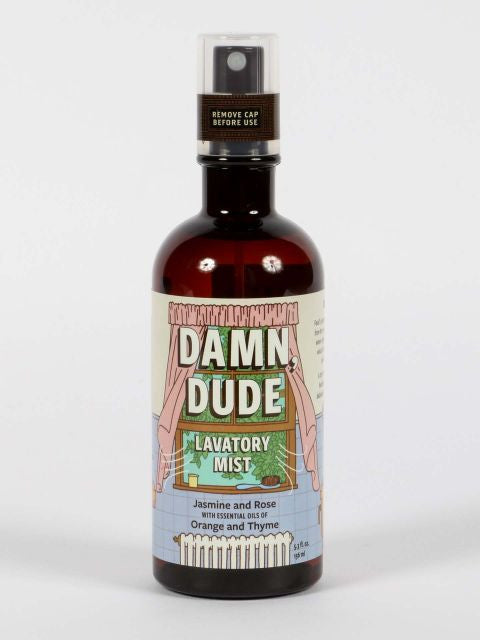 Damn Dude Lavatory Mist- front view