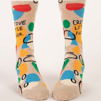 Creative Little Fucker Men's Socks- front view