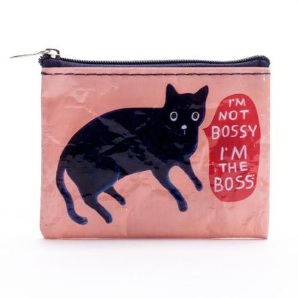 I'm Not Bossy Coin Purse- front view