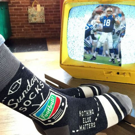 Sunday Socks Men's Socks- worn by model