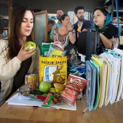 Packin' Snacks Handy Tote- with model