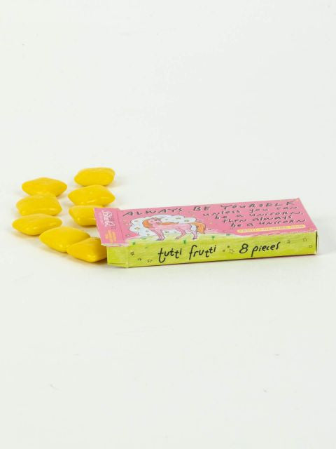 Always Be A Unicorn Gum- open package