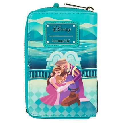 Tangled Rapunzel Castle Glow In The Dark Wallet- back view
