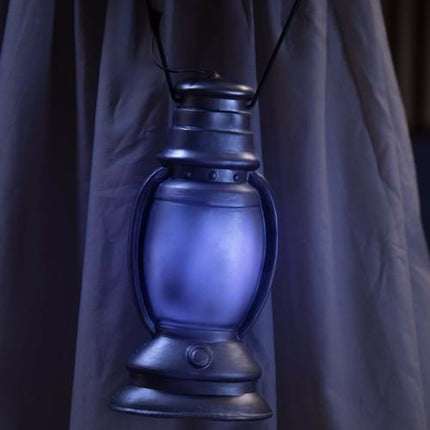 Floating Ghostly Lady- lantern up close