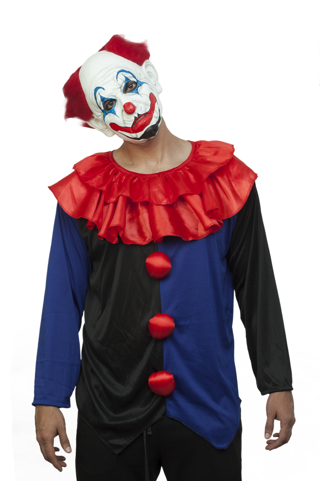 Rosso the Clown Mask- worn by model