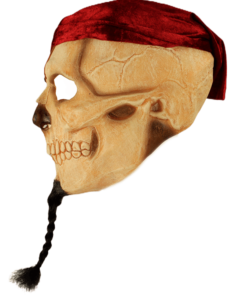 Pirate Skull Mask- side view