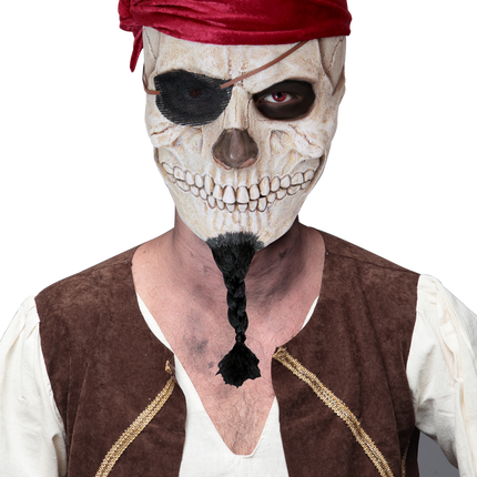 Pirate Skull Mask- front view
