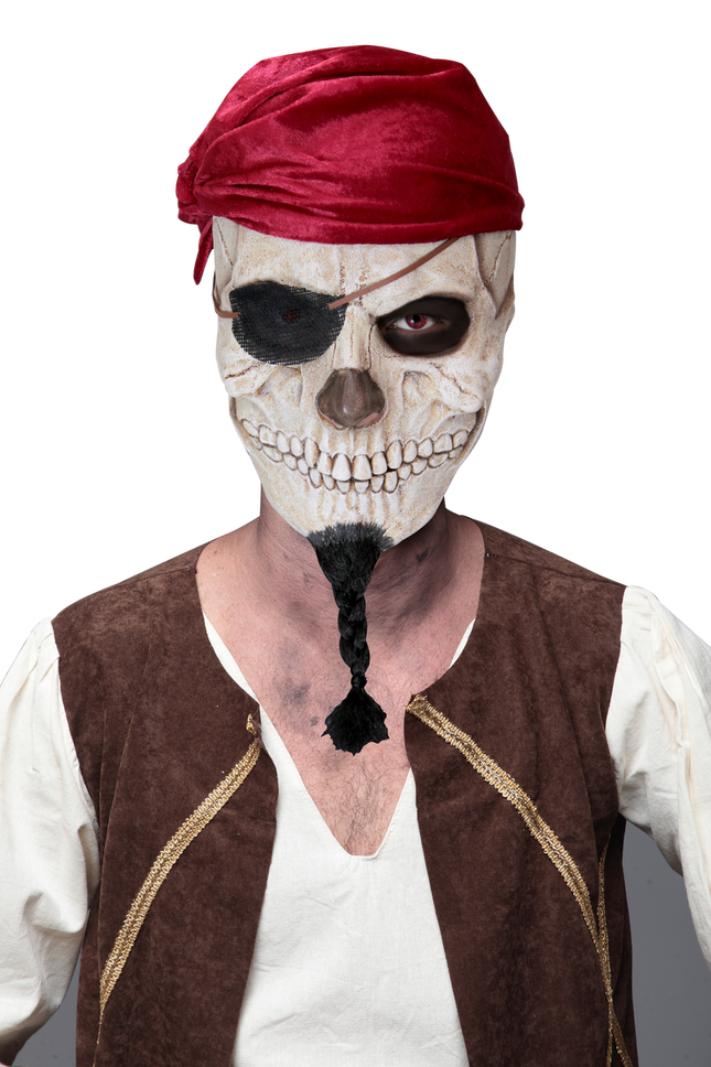 Pirate Skull Mask- front view