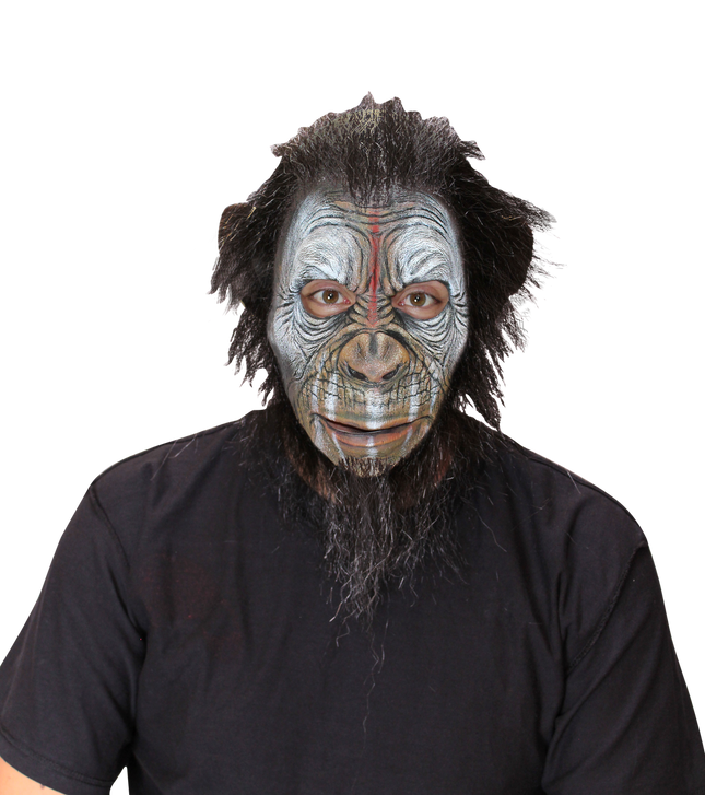 Blake War Ape Mask- worn by model