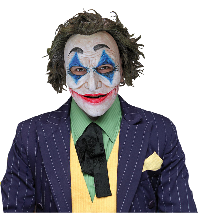 Crazy Jack Clown Mask- front view