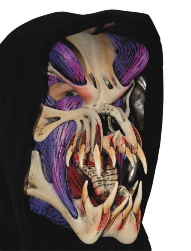 Predator Purple Mask- up close