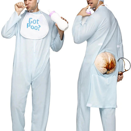 Fun World Poopie Jammies Adult Costume Adult Standard Size