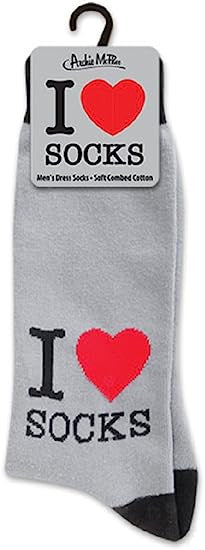 "I Love Socks" Socks- in package