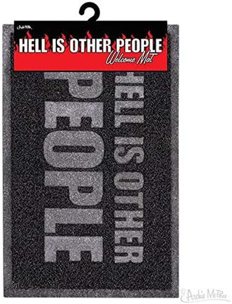 Hell Is Other People Welcome Mat