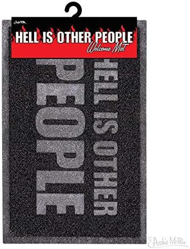 Hell Is Other People Welcome Mat