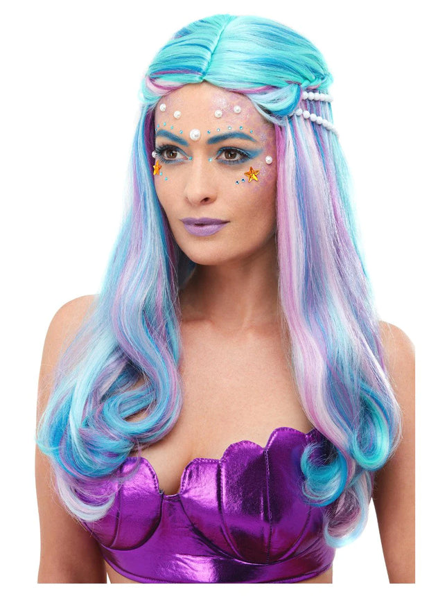 Multi-Colored Mermaid Wig