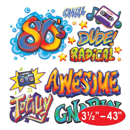 '80s Graffiti Props