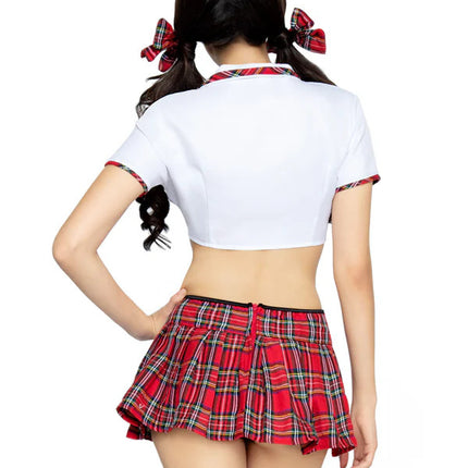 Miss Prep School Costume- back view