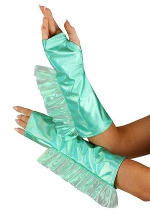Fingerless Mermaid Costume Gloves