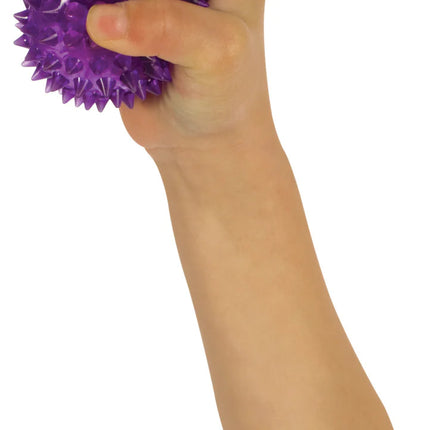 Flashing Spiky Ball- held in hand